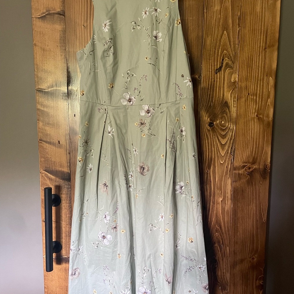 Reitmans Floral Dress - Light Green